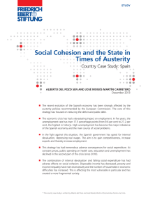 Social cohesion and the state in times of austerity