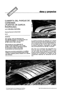 Cubierta del parque de carbones «Puentes de García Rodríguez» la