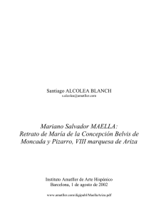 Mariano Salvador MAELLA: Retrato de María de la Concepción