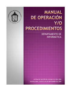 departamento de inform&aacute;tica - Supremo Tribunal de Justicia del