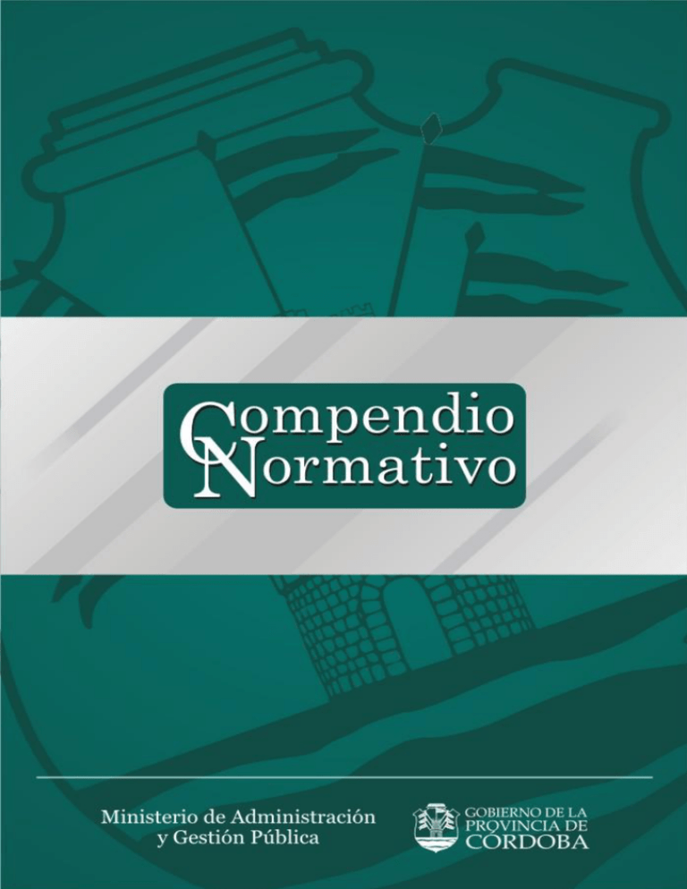 Compendio Normativo - Web De Noticias