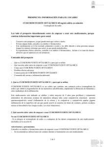 PROSPECTO - Agencia Española de Medicamentos y Productos