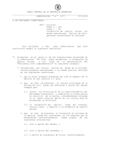 “A” 2177 - del Banco Central de la República Argentina