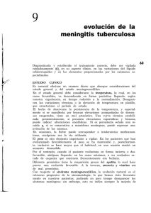 evolución de la meningitis tuberculosa