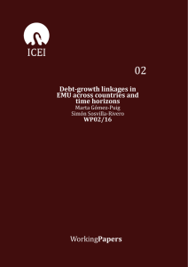 Debt-growth linkages in EMU across countries and time horizons
