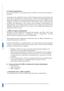 b. Pruebas treponémicas - Ministerio de Salud Pública y Asistencia