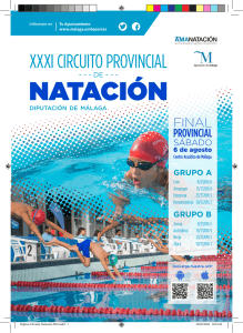 XXXI Circuito Provincial de Natación