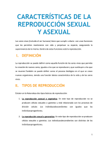 características de la reproducción sexual y asexual