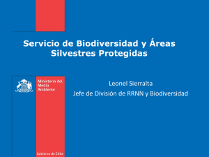 Servicio de Biodiversidad y Áreas Silvestres Protegidas (13 de