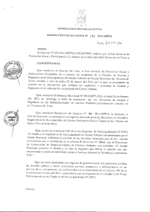 Puno, G 8 A:?? 2014 - Municipalidad Provincial de Puno
