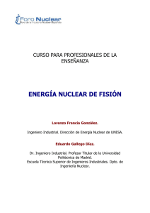 energía nuclear de fisión
