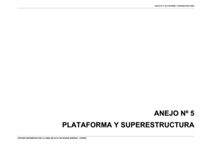 anejo nº 5 plataforma y superestructura