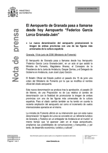 Noticia - Ministerio de Fomento