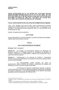 LEY N° 8.946 - Ministerio de Vivienda y Urbanismo