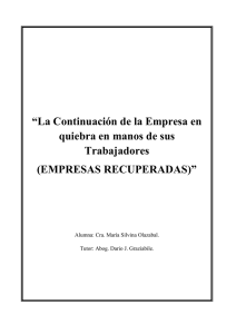 empresas recuperadas