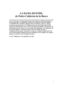 LA DAMA DUENDE, de Pedro Calderón de la Barca