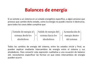 Diapositivas teoria balance de energía 1