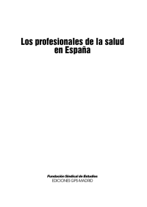 Los profesionales de la salud en España