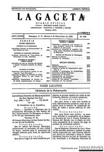 Diario Oficial de Nicaragua - No. 200 del 2 de septiembre 1969