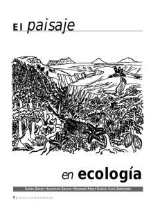 El paisaje en ecología - E