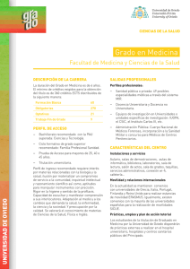Grado en Medicina - Universidad de Oviedo