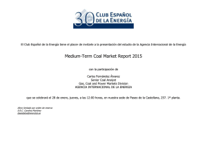 Medium-Term Coal Market Report 2015