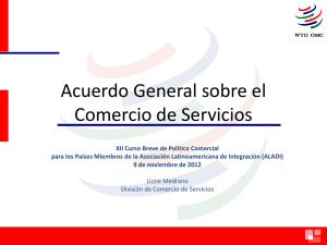 Acuerdo General sobre el Comercio de Servicios