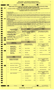 Page 1 — 2 1 44 1o 43 4 6 54 Tr. 1 1 Official Ballot: Joint General