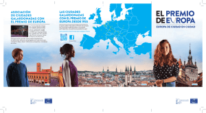 asociación de ciudades galardonadas con el premio de europa