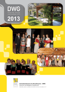 imagesInforme Anual 2013 - Sociedad Alemana de Beneficencia
