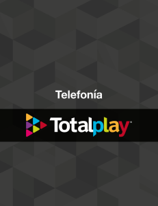 Telefonía - Totalplay