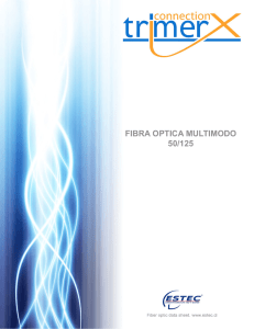 fibra optica multimodo 50/125