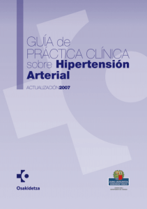 Guía de práctica clínica sobre Hipertensión Arterial