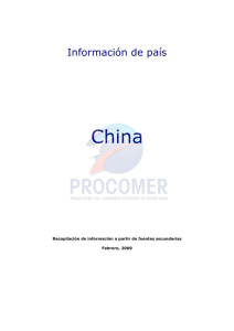 Información de País China