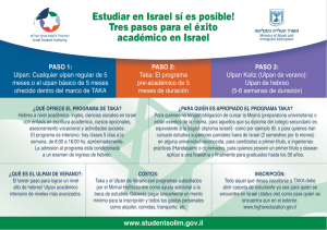 Estudiar en Israel sí es posible! Tres pasos para el éxito académico