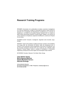Research Training Programs