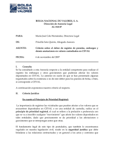 Archivo - Bolsa Nacional de Valores
