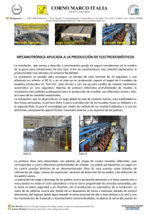 Mecatrónica aplicada a la producción de electrodomésticos