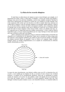 La física de los records olímpicos