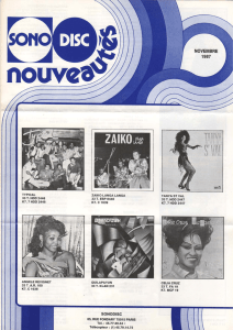 Page 1 NOVEMBRE 1987 TYPICAL ZAIKO LANGA LANGA TANYA