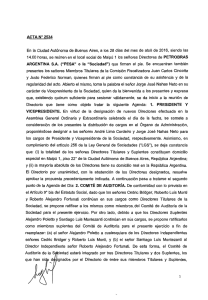 Page 1 ACTA Nº 2534 En la Ciudad Autónoma de Buenos Aires, a