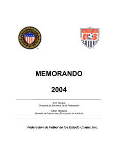 2004 Memorandum