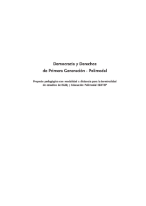 Democracia y Derechos de Primera Generaci&oacute;n