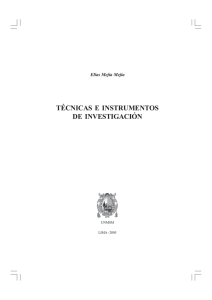 técnicas e instrumentos de investigación - virtual