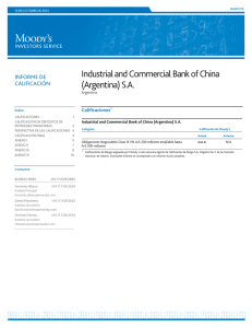 Industrial and Commercial Bank of China (Argentina) S.A.