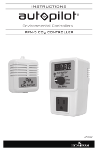 instructions ppm-5 co2 controller