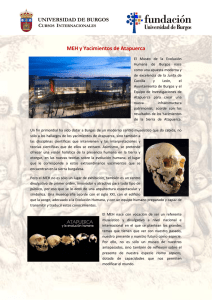 MEH y Yacimientos de Atapuerca