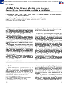 Utilidad de las fibras de elastina como marcador diagnóstico de la