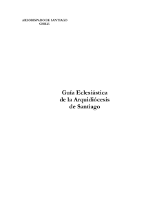 Guía Eclesiástica - Arzobispado de Santiago