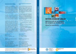 INTERCAMBIAR VALOR - Oficina Española de Patentes y Marcas